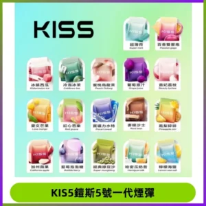 KIS5煙彈 KISS鎧斯5號一代菸彈|兼容一代主機#台灣現貨#